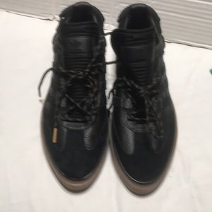 Ivy Park +Adidas suede and leather. Like New! Pre-owned but never used.